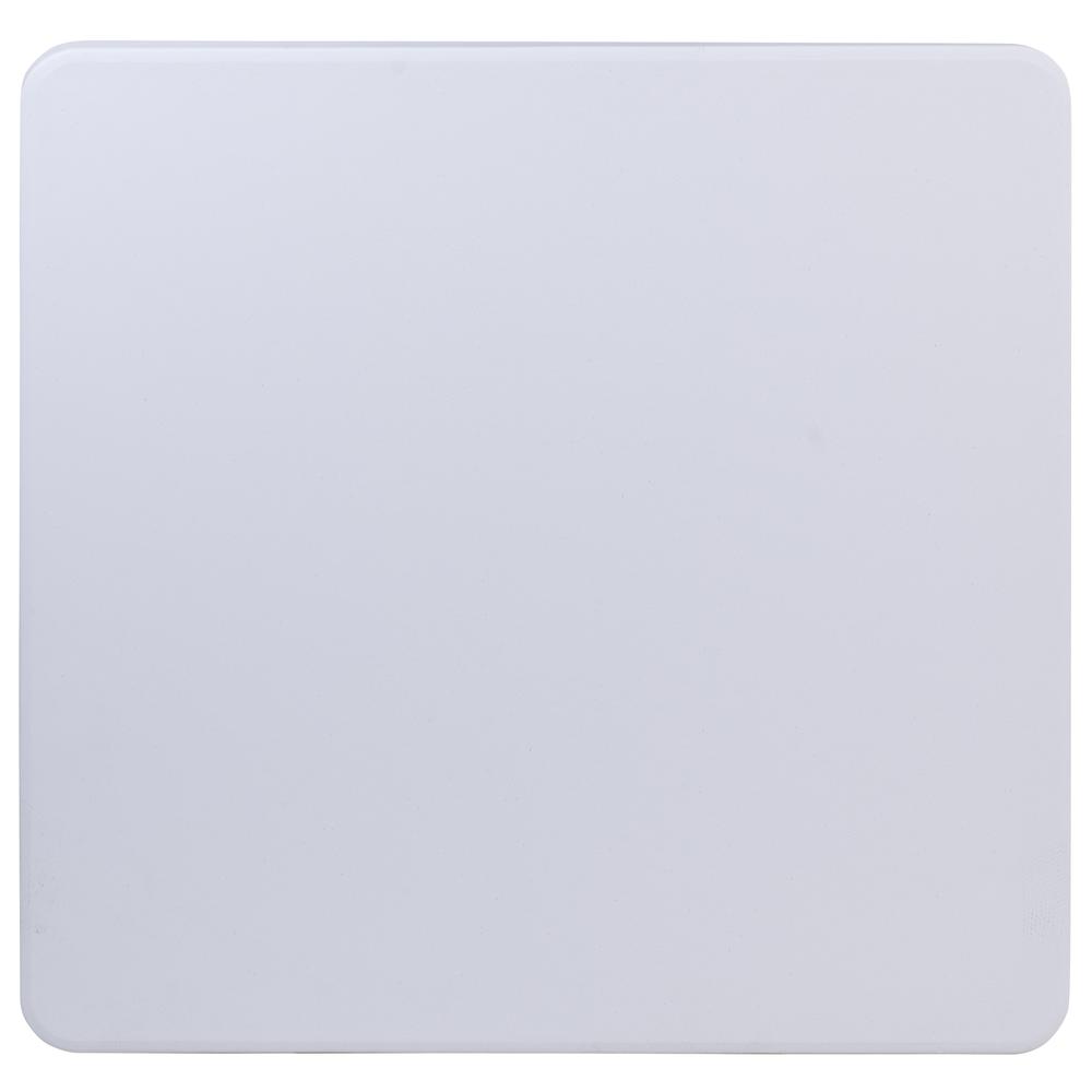 2.81-Foot Square Granite White Plastic Folding Table By Flash Furniture | Side Tables | Modishstore - 3