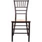 Advantage Mahogany Resin Chiavari Chair By Flash Furniture | Side Chairs | Modishstore - 4