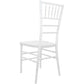 Advantage White Resin Chiavari Chair By Flash Furniture | Side Chairs | Modishstore - 2