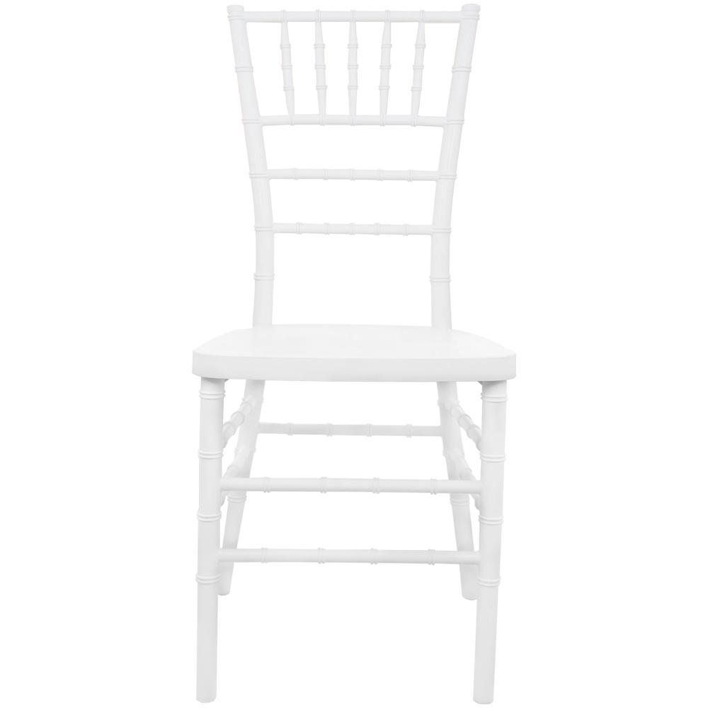 Advantage White Resin Chiavari Chair By Flash Furniture | Side Chairs | Modishstore - 4