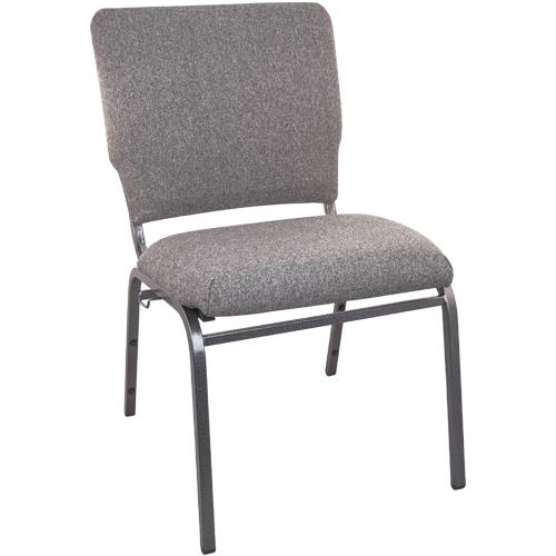Advantage Charcoal Gray Multipurpose Church Chairs - 18.5 In. Wide By Flash Furniture | Side Chairs | Modishstore - 1