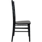 Advantage Black Wood Chiavari Chair By Flash Furniture | Side Chairs | Modishstore - 3