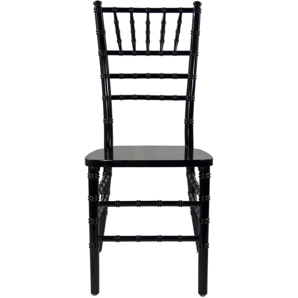 Advantage Black Wood Chiavari Chair By Flash Furniture | Side Chairs | Modishstore - 4