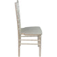 Advantage Champagne Wood Chiavari Chair By Flash Furniture | Side Chairs | Modishstore - 3