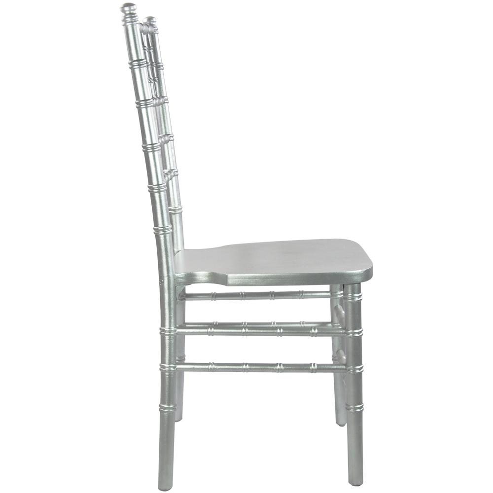 Advantage Silver Chiavari Chair By Flash Furniture | Side Chairs | Modishstore - 3
