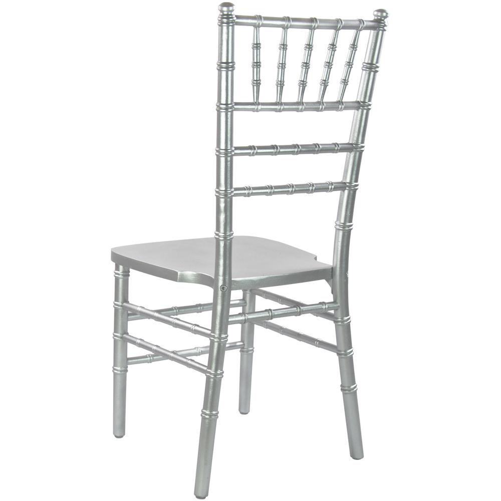 Advantage Silver Chiavari Chair By Flash Furniture | Side Chairs | Modishstore - 2