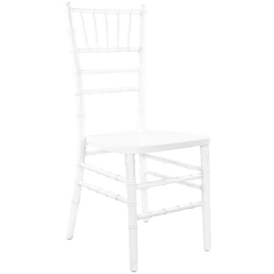 Advantage White Chiavari Chair By Flash Furniture | Side Chairs | Modishstore