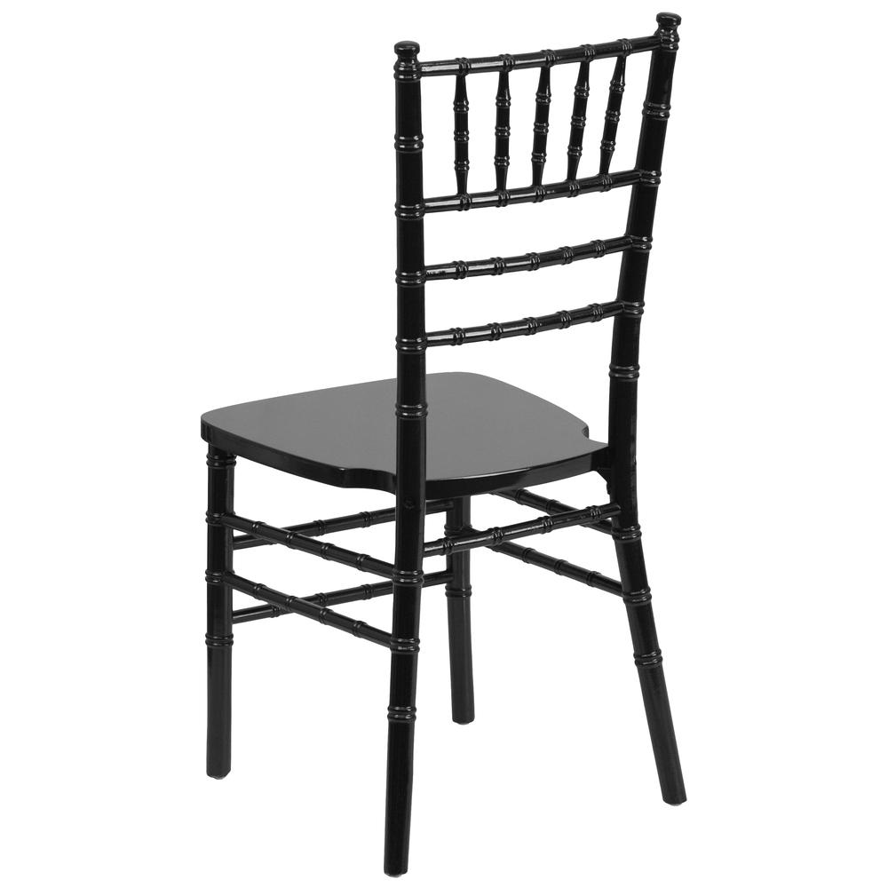 Hercules Series Black Wood Chiavari Chair By Flash Furniture | Dining Chairs | Modishstore - 3