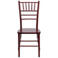 Hercules Series Mahogany Wood Chiavari Chair By Flash Furniture | Dining Chairs | Modishstore - 4