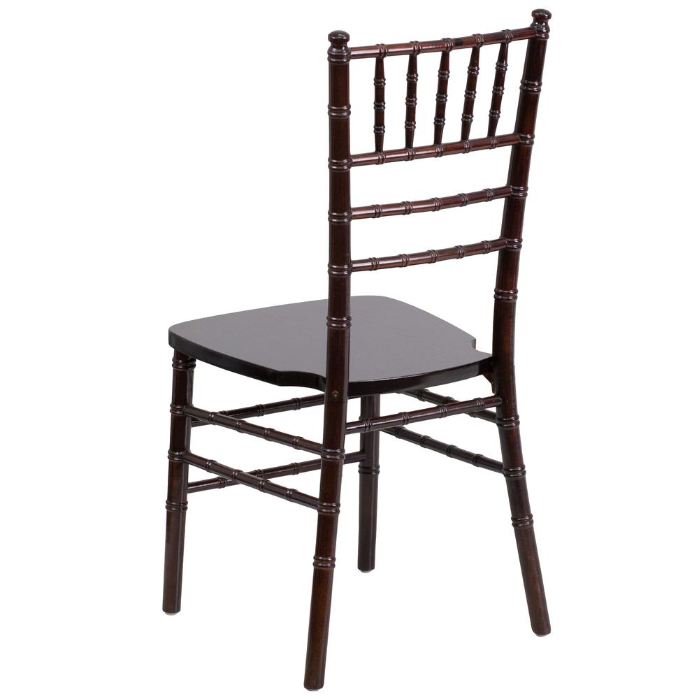 Hercules Series Walnut Wood Chiavari Chair By Flash Furniture | Dining Chairs | Modishstore - 3