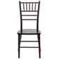 Hercules Series Walnut Wood Chiavari Chair By Flash Furniture | Dining Chairs | Modishstore - 4