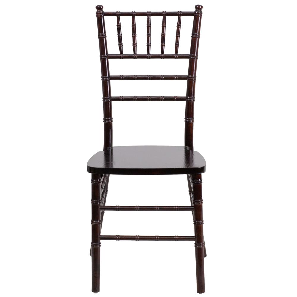 Hercules Series Walnut Wood Chiavari Chair By Flash Furniture | Dining Chairs | Modishstore - 4
