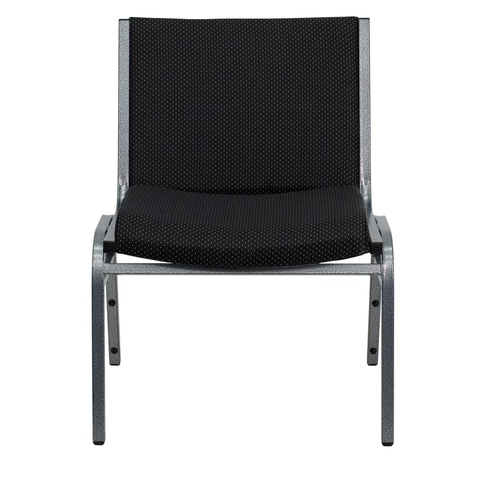 Hercules Series Big & Tall 1000 Lb. Rated Black Fabric Stack Chair By Flash Furniture | Side Chairs | Modishstore - 4