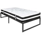 14 Inch Metal Platform Bed Frame With 12 Inch Pocket Spring Mattress In A Box (No Box Spring Required) - Twin By Flash Furniture | Beds | Modishstore - 2