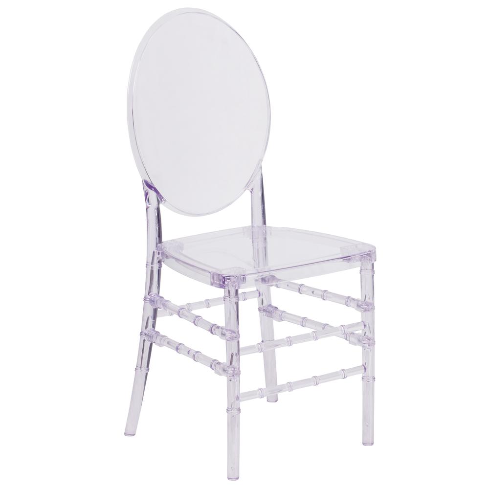 Flash Elegance Crystal Ice Stacking Florence Chair By Flash Furniture | Dining Chairs | Modishstore - 1