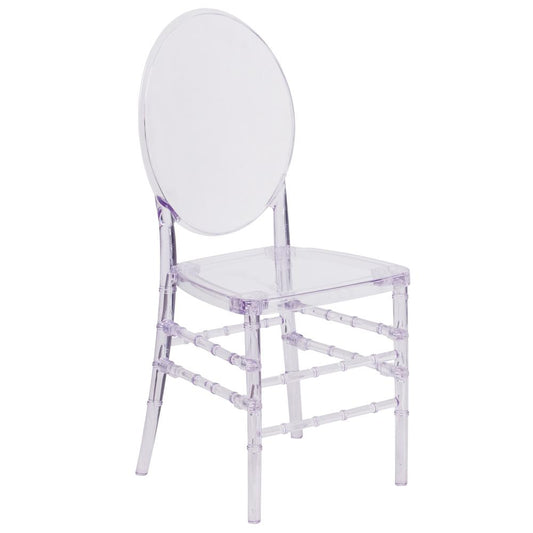 Flash Elegance Crystal Ice Stacking Florence Chair By Flash Furniture | Dining Chairs | Modishstore - 1