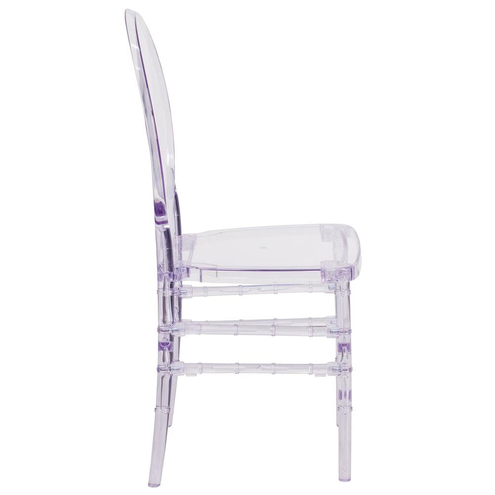 Flash Elegance Crystal Ice Stacking Florence Chair By Flash Furniture | Dining Chairs | Modishstore - 2