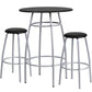 Bar Height Table Set With Padded Stools By Flash Furniture | Bar Stools & Table | Modishstore - 2