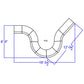 Hercules Alon Series Black Leathersoft Reception Configuration, 9 Pieces By Flash Furniture | Sofas | Modishstore - 2