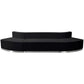 Hercules Alon Series Black Leathersoft Reception Configuration, 3 Pieces By Flash Furniture | Sofas | Modishstore - 1