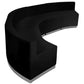 Hercules Alon Series Black Leathersoft Reception Configuration, 5 Pieces By Flash Furniture | Sofas | Modishstore - 2