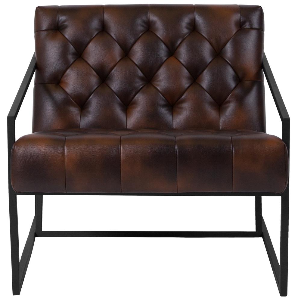 Hercules Madison Series Bomber Jacket Leathersoft Tufted Lounge Chair By Flash Furniture | Lounge Chairs | Modishstore - 4