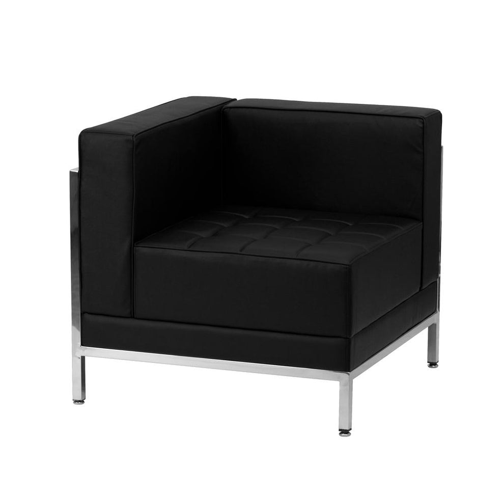 Hercules Imagination Series Black Leathersoft Sectional Configuration, 9 Pieces By Flash Furniture | Sectional | Modishstore - 3