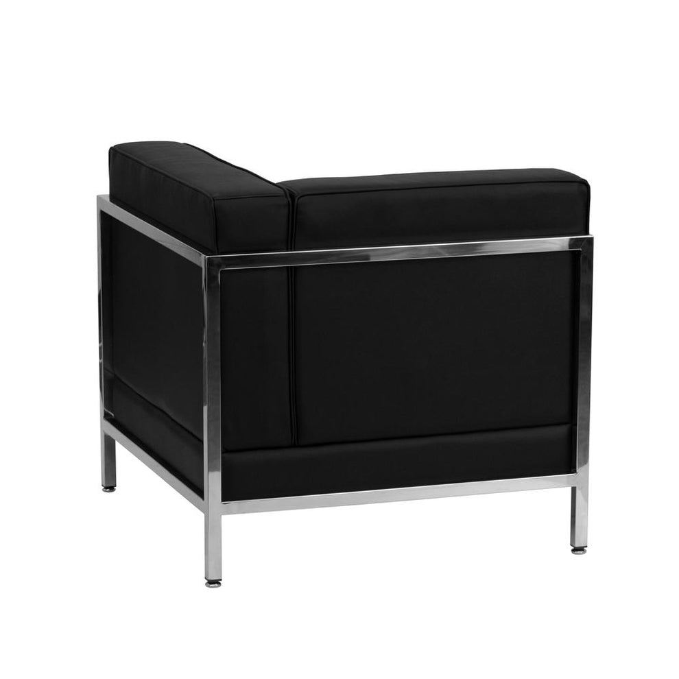 Hercules Imagination Series Black Leathersoft Sectional Configuration, 9 Pieces By Flash Furniture | Sectional | Modishstore - 4