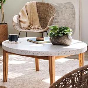 Terrazza Coffee Table-Sand by Texture Designideas | Coffee Tables | Modishstore-3