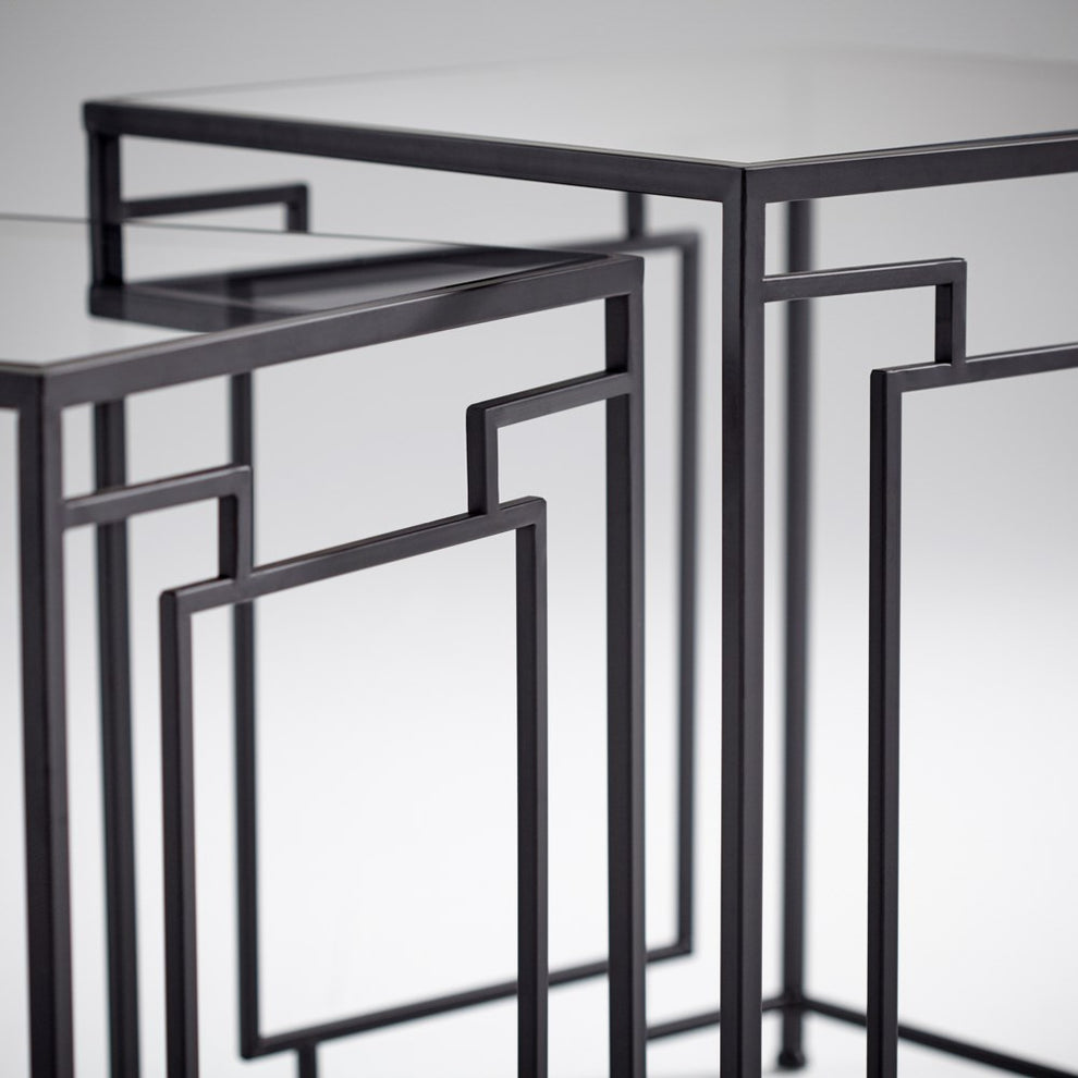 Square Galleria Tables | Nesting Tables | Modishstore - 3
