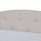 Baxton Studio Becker Modern and Contemporary Transitional Beige Fabric Upholstered Full Size Daybed with Trundle | Daybeds | Modishstore - 6