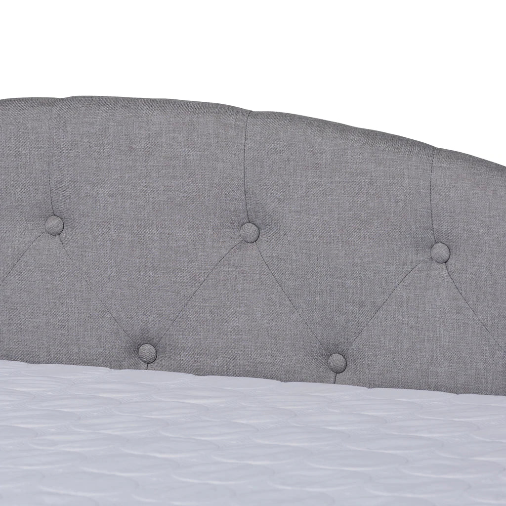 Baxton Studio Becker Modern and Contemporary Transitional Beige Fabric Upholstered Full Size Daybed with Trundle | Daybeds | Modishstore - 16