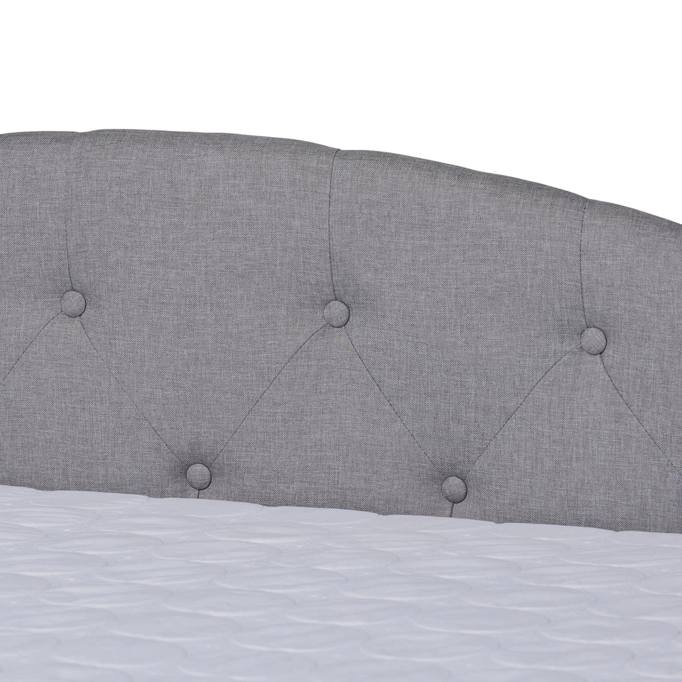 Baxton Studio Becker Modern and Contemporary Transitional Beige Fabric Upholstered Full Size Daybed with Trundle | Daybeds | Modishstore - 16