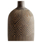 Large Dark Labyrinth Vase | Vases | Modishstore - 3