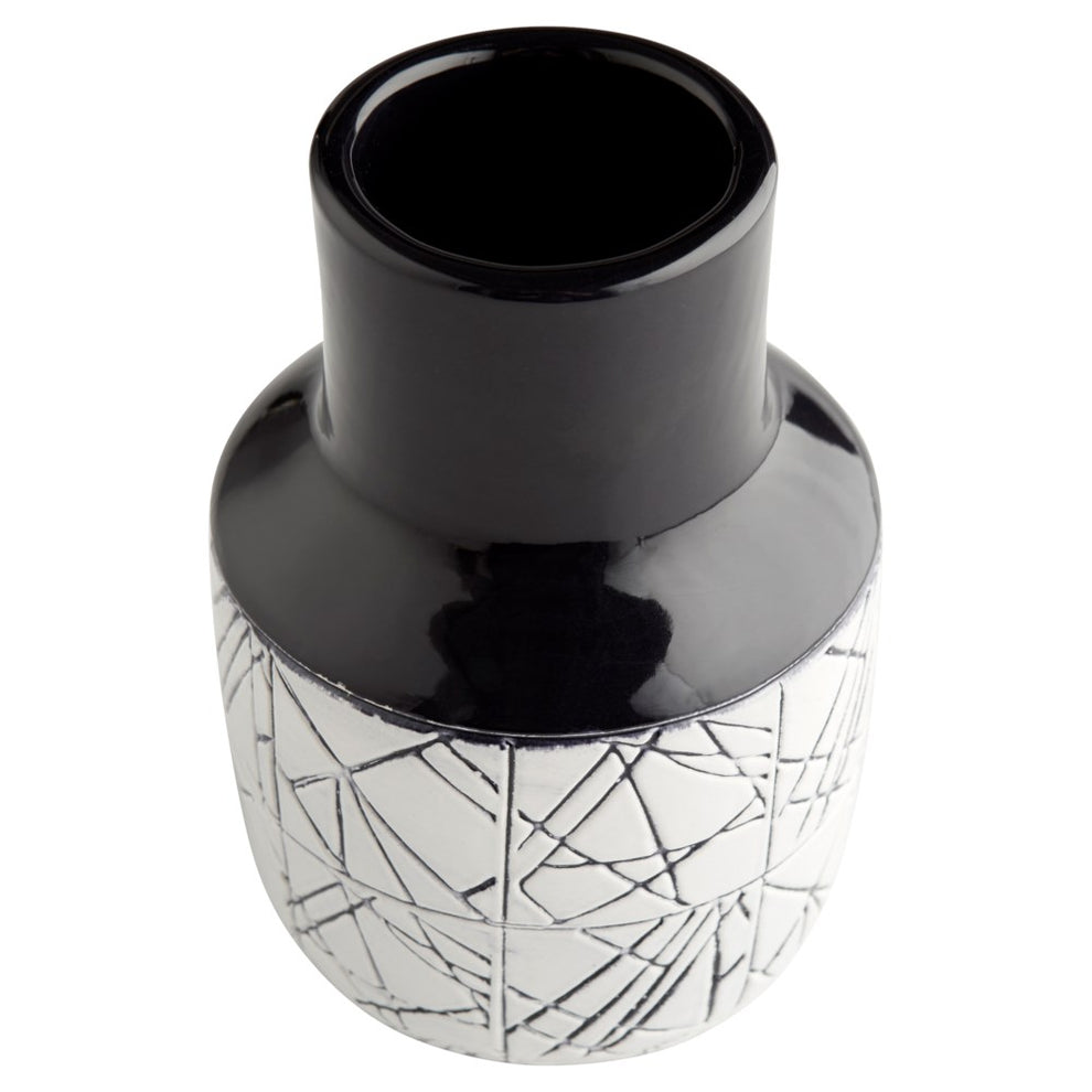 Small Dark Zenith Vase | Vases | Modishstore - 2