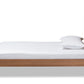 baxton studio takeo mid century modern transitional ash walnut finished wood twin size platform bed | Modish Furniture Store-3