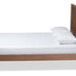 Baxton Studio Takeo Mid-Century Modern Transitional Ash Walnut Finished Wood King Size Platform Bed | Beds | Modishstore - 3