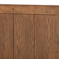 Baxton Studio Nicola Mid-Century Modern Transitional Ash Walnut Finished Wood Twin Size Platform Bed | Beds | Modishstore - 5