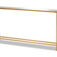 baxton studio alessa modern and contemporary glam gold finished metal and mirrored glass console table | Modish Furniture Store-2