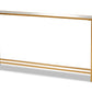 baxton studio alessa modern and contemporary glam gold finished metal and mirrored glass console table | Modish Furniture Store-2
