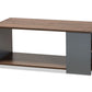 baxton studio thornton modern and contemporary two tone walnut brown and grey finished wood storage coffee table | Modish Furniture Store-2