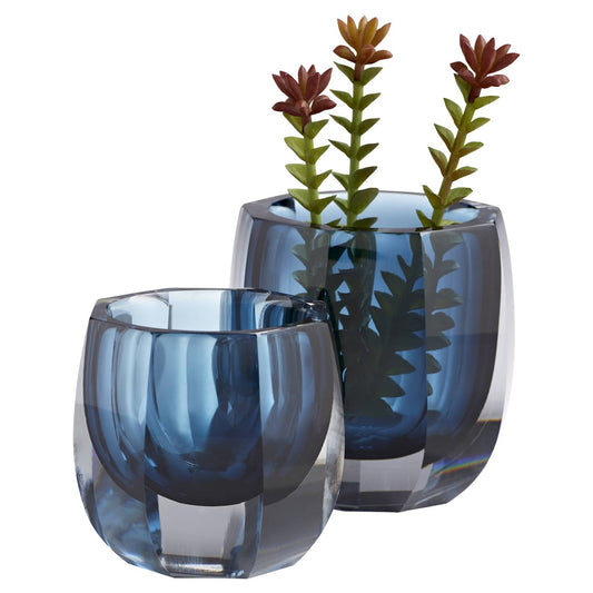 Large Azure Oppulence Vase By Cyan Design | Cyan Design | Modishstore