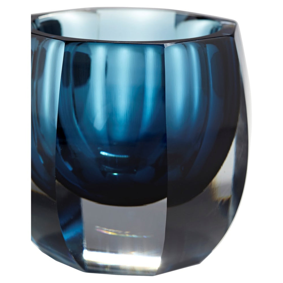 Small Azure Oppulence Vse | Planters, Troughs & Cachepots | Modishstore - 3
