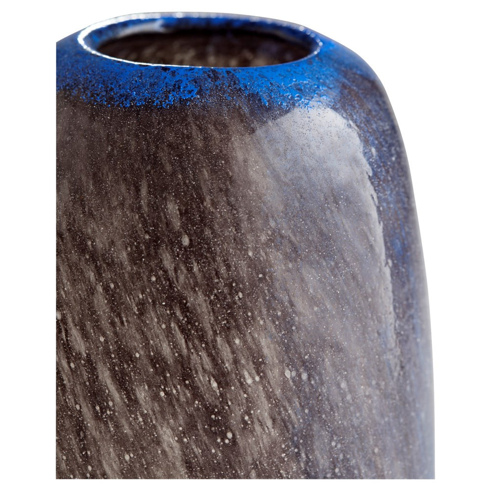 Small Bluesposion Vase | Vases | Modishstore - 2