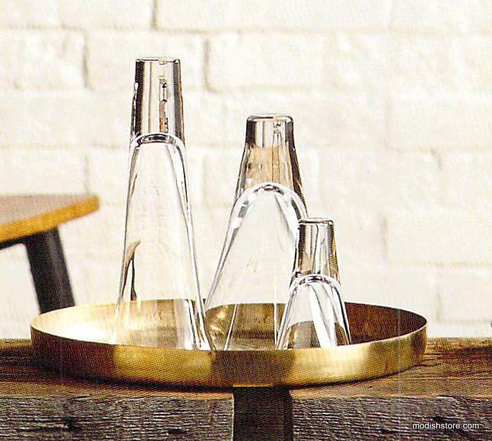 Roost Textured Brass Trays - Small