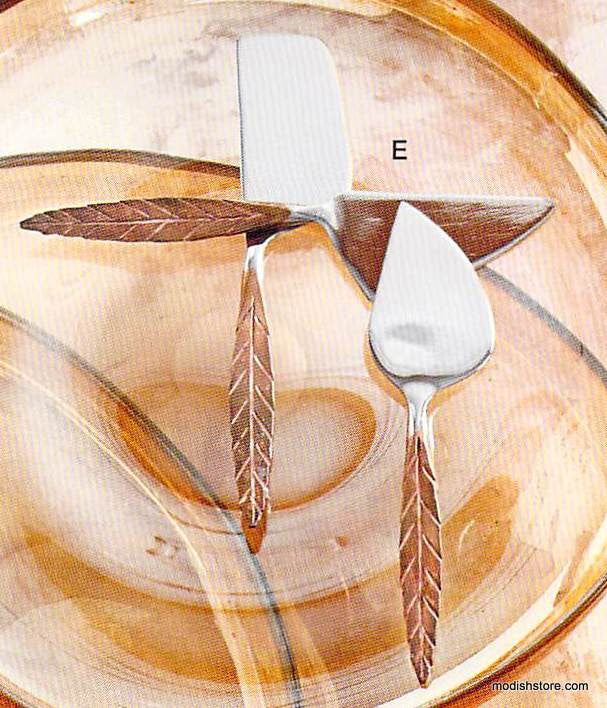 Roost Forged Leaf Serveware