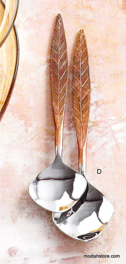 Roost Forged Leaf Serveware