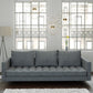 Manhattan Comfort  Granville 3-Seat Tweed Sofa | Sofas | Modishstore-12