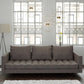 Manhattan Comfort  Granville 3-Seat Tweed Sofa | Sofas | Modishstore-6