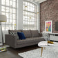 Manhattan Comfort  Granville 3-Seat Tweed Sofa | Sofas | Modishstore-7